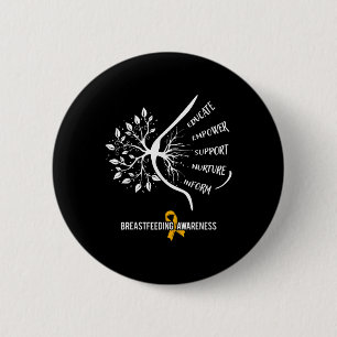 Badge Rond 5 Cm Sensibilisation à l'allaitement maternel Famille U