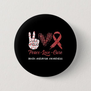 Badge Rond 5 Cm Sensibilisation à l'athéisme Paix Amour Cure Leopa
