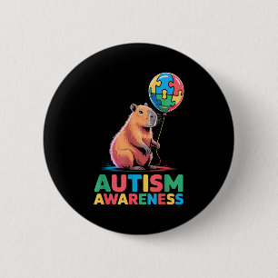 Badge Rond 5 Cm Sensibilisation à l'autisme