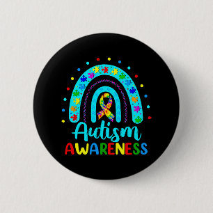 Badge Rond 5 Cm Sensibilisation à l'autisme