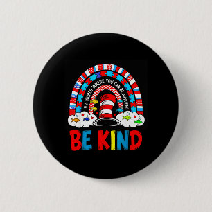 Badge Rond 5 Cm Sensibilisation à l'autisme Soyez gentil Pourquoi 