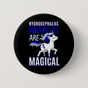 Badge Rond 5 Cm Sensibilisation À L'Eau Sur Le Cadeau Cerveau