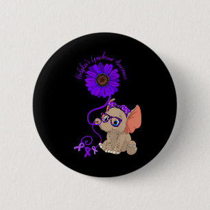 Badge Rond 5 Cm Sensibilisation à l'hydrocéphalie Gilles à ruban b