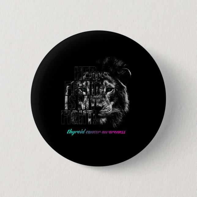 Badge Rond 5 Cm Sensibilisation au cancer (Devant)