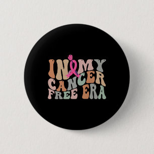 Badge Rond 5 Cm Sensibilisation au cancer dans mon cancer Époque l