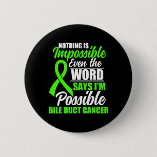 Badge Rond 5 Cm Sensibilisation au cancer de la bille 2