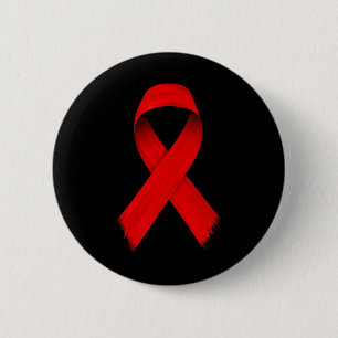 Badge Rond 5 Cm Sensibilisation au cancer du sang HIVAIDS Semaine