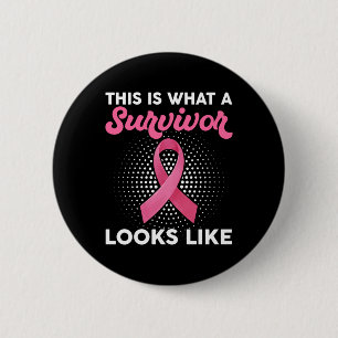 Badge Rond 5 Cm Sensibilisation au cancer du sein à quoi ressemble