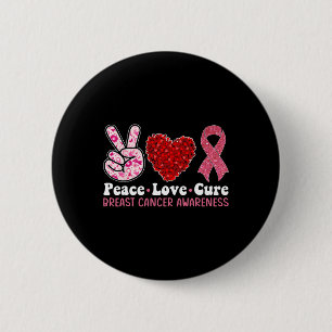 Badge Rond 5 Cm Sensibilisation Au Cancer Du Sein Chez Les Femmes