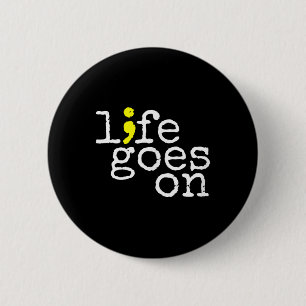 Badge Rond 5 Cm Sensibilisation Au Suicide La Vie Positive Se Pour