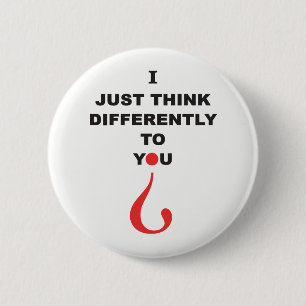 Badge Rond 5 Cm Sensibilisation au syndrome d'Asperger à l'extér