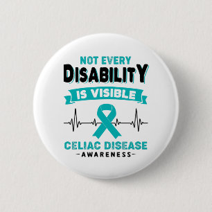 Badge Rond 5 Cm Sensibilisation aux maladies coeliaques Cadeaux de