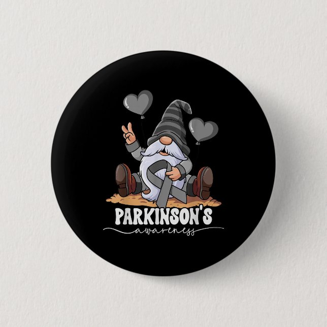Badge Rond 5 Cm Sensibilisation aux parkinsons (Devant)