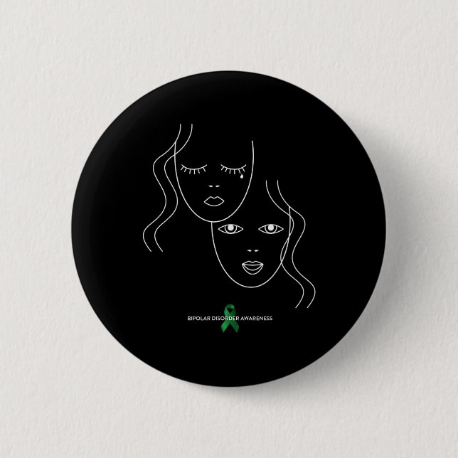 Badge Rond 5 Cm Sensibilisation aux troubles (Devant)