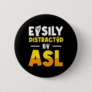 Badge Rond 5 Cm Sensibilisation Des Sourds Et Langue Des Signes 3
