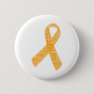 Badge Rond 5 Cm Sensibilisation Espérance Leucémie Sensibilisation