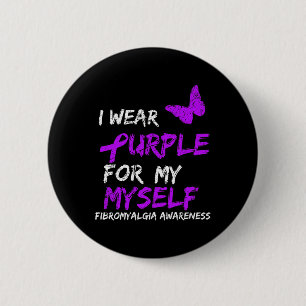 Badge Rond 5 Cm Sensibilisation Je Porte Du Violet Pour Moi-Même 4
