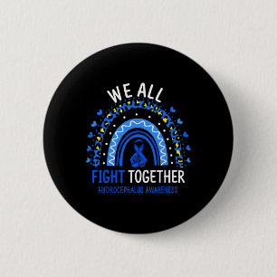 Badge Rond 5 Cm Sensibilisation Nous combattons tous ensemble