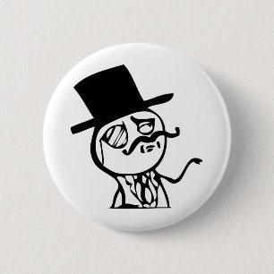 Badge Rond 5 Cm Sentez comme un meme de monsieur comique