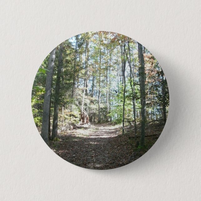 Badge Rond 5 Cm Sentier de randonnée appalachien (Devant)