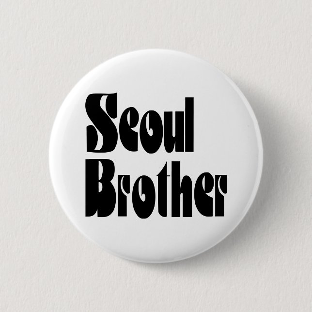 Badge Rond 5 Cm Seoul Brother (Devant)