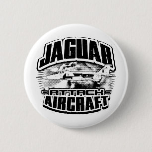 Badge Rond 5 Cm SEPECAT Jaguar