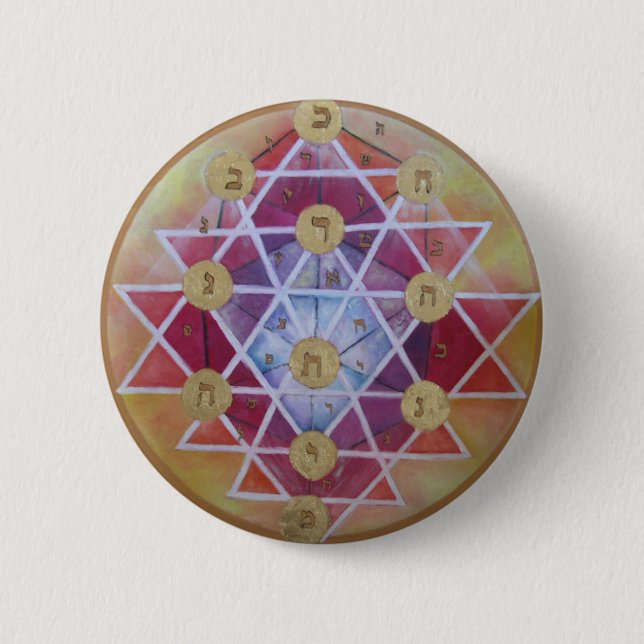 Badge Rond 5 Cm Sephirot (Devant)