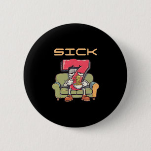 Badge Rond 5 Cm Sept Malade 67 Mème Six Sept 1