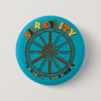 BADGE ROND 5 CM SÉRÉNITÉ - ACCEPTATION PAISIBLE