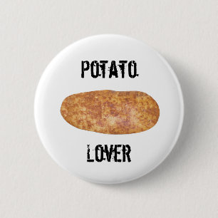 Badge Rond 5 Cm Série de pommes de terre