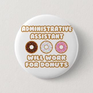 Badge Rond 5 Cm Services administratifs ... Fonctionnera Pour Les 