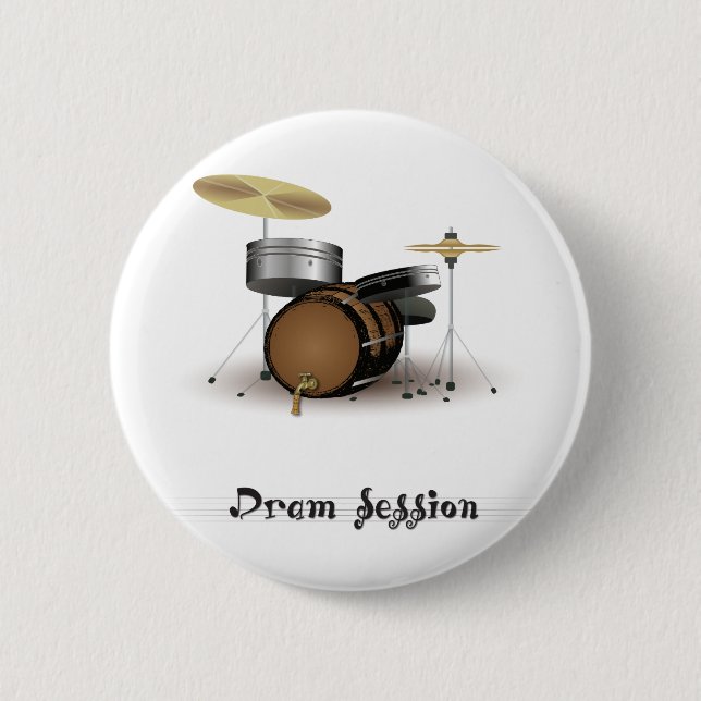 Badge Rond 5 Cm Session de drachme (Devant)