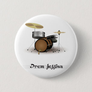 Badge Rond 5 Cm Session de drachme