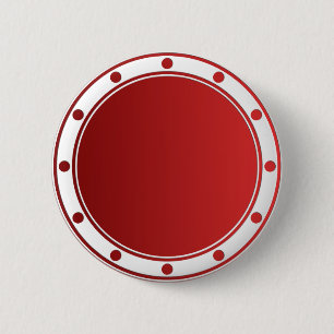 Badge Rond 5 Cm SEULEMENT dégradés de COULEUR - feu rouge + anneau