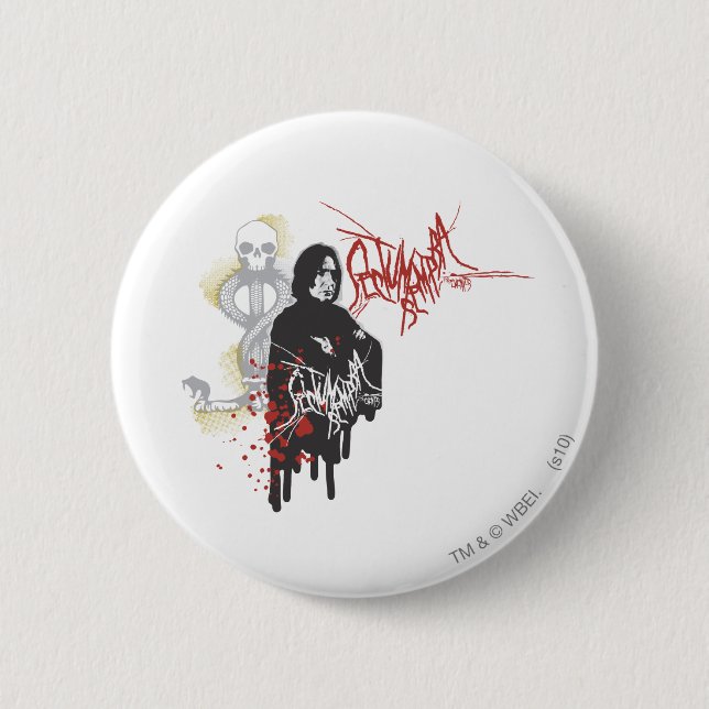 Badge Rond 5 Cm Sévère Séctum Séctum (Devant)