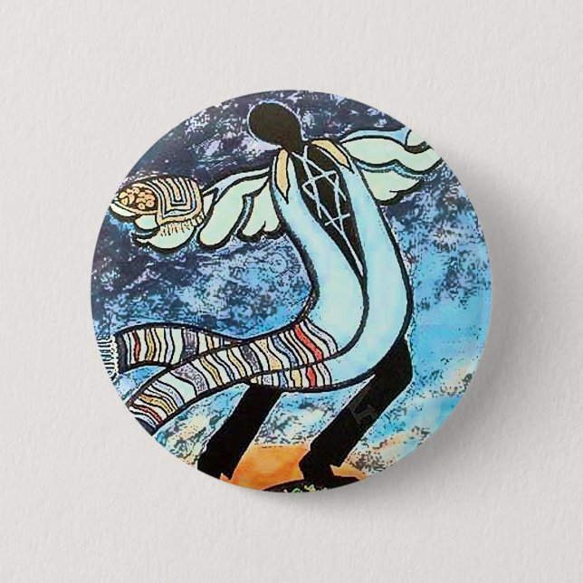 Badge Rond 5 Cm Shabbat (Devant)