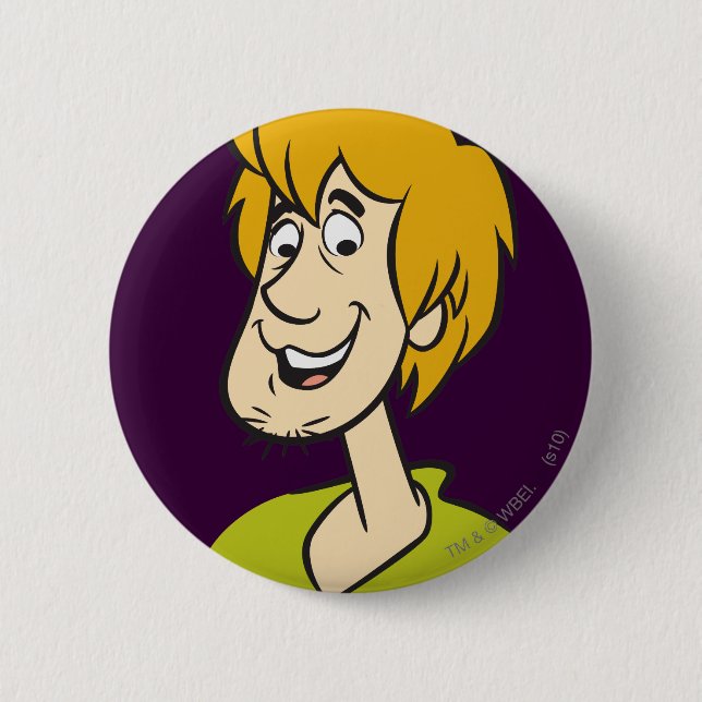 Badge Rond 5 Cm Shaggy Smiling (Devant)