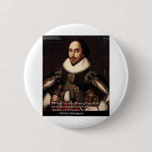 Badge Rond 5 Cm Shakespeare Halloween "Contagion Enfer" Devis Cade