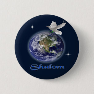Badge Rond 5 Cm shalom