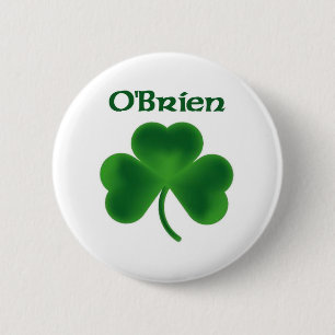 Badge Rond 5 Cm Shamrock d'O'Brien