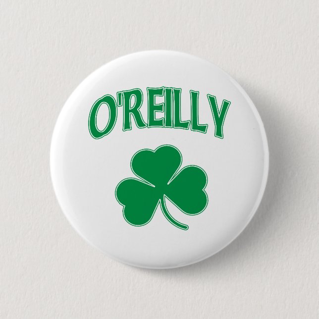 Badge Rond 5 Cm Shamrock d'O'Reilly (Devant)