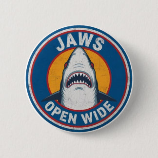 Badge Rond 5 Cm Shark pin