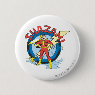 Badge Rond 5 Cm Shazam