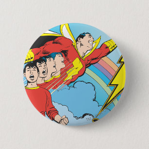Badge Rond 5 Cm SHAZAM/Billy Batson