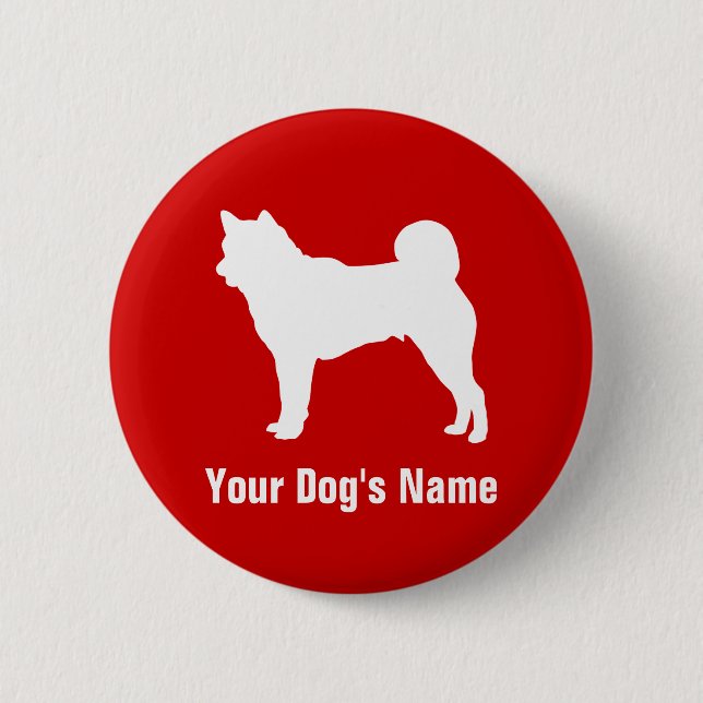 Badge Rond 5 Cm Shiba 柴 (Devant)