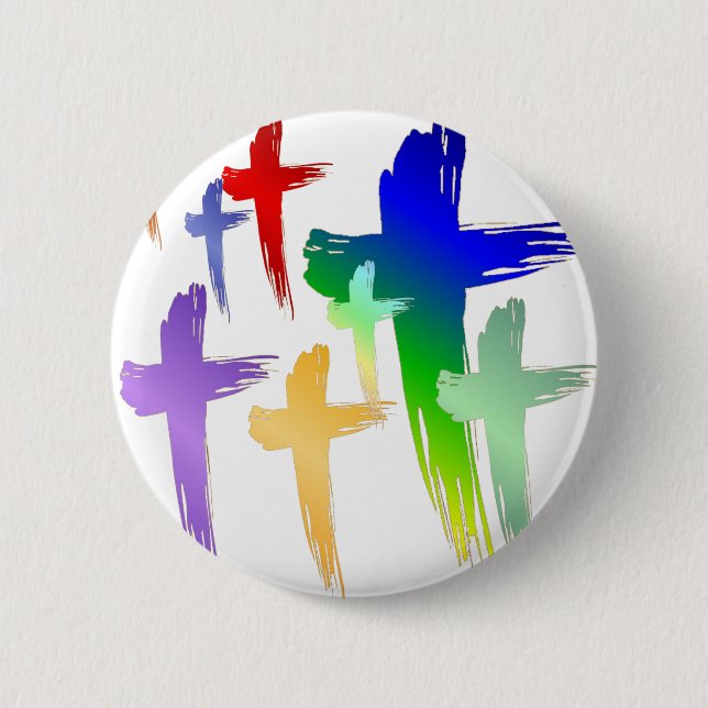 Badge Rond 5 Cm SHIRT_manycrosses (Devant)