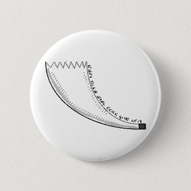 Badge Rond 5 Cm Shofar (Devant)