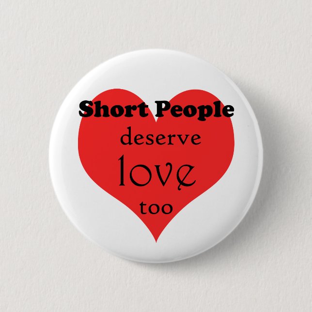 Badge Rond 5 Cm ShortPeopleDeseveLove-10x10 (Devant)