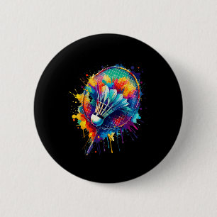 Badge Rond 5 Cm Shuttle Badmi