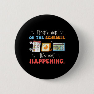 Badge Rond 5 Cm Si Ce N'Est Pas Dans L'Annexe Awa Non-Parlant Auti